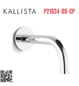 Vòi xả bồn tắm gắn tường Chrome Kallista P21834-00-CP
