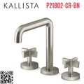 Vòi bồn tắm thân cao nóng lạnh Nickel Kallista P21802-CR-BN