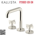 Vòi bồn tắm thân cao nóng lạnh Nickel Kallista P21802-CR-SN