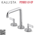 Vòi bồn tắm thân cao nóng lạnh Chrome Kallista P21802-LV-CP