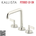 Vòi bồn tắm thân cao nóng lạnh Nickel Kallista P21802-LV-SN