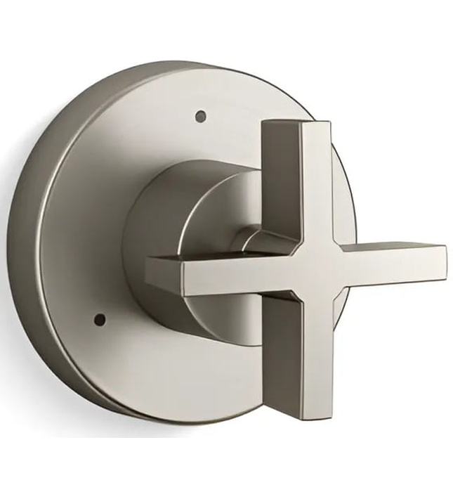 Mặt nạ chuyển đổi hướng dòng nước sen tắm xanh đen Kallista P24483-CR-GN