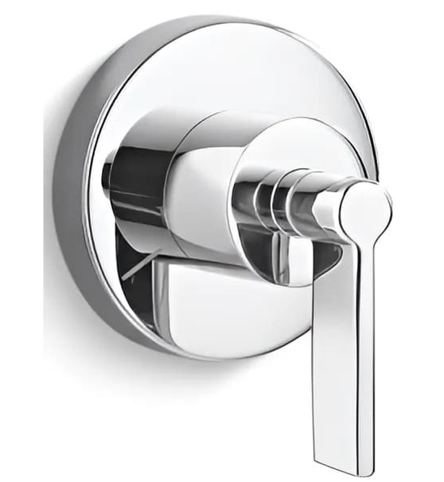 Mặt nạ chuyển đổi hướng dòng nước sen tắm đen Kallista P24483-LV-BL