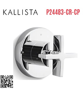 Van chuyển đổi hướng dòng nước Chrome Kallista P24483-CR-CP