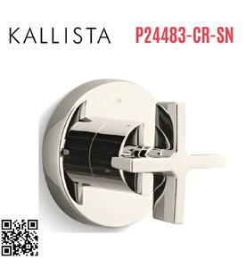 Van chuyển đổi hướng dòng nước Nickel Kallista P24483-CR-SN