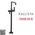 Vòi bồn tắm gắn sàn 1 lỗ nóng lạnh màu đen Kallista P24418-00-BL