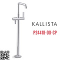 Vòi bồn tắm gắn sàn 1 lỗ nóng lạnh Chrome Kallista P24418-00-CP