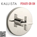 Mặt nạ điều chỉnh nhiệt độ sen tắm Nickel Kallista P24421-CR-SN