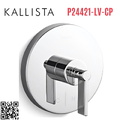 Mặt nạ điều chỉnh nhiệt độ sen tắm Chrome Kallista P24421-LV-CP