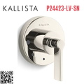 Mặt nạ điều khiển âm lượng sen tắm Nickel Kallista P24423-LV-SN