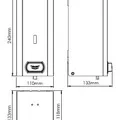 Hộp đựng xà phòng treo tường Mediclinics DJ0031