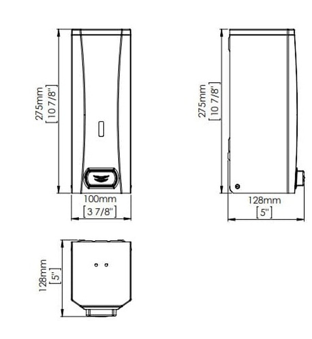 Hộp đựng xà phòng treo tường Mediclinics DJ0040