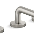 Vòi chậu rửa mặt 3 chân cổ thấp Nickel Kallista P24491-NM-BN