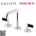 Vòi chậu rửa mặt 3 chân thân cao Chrome Kallista P24492-NM-CP