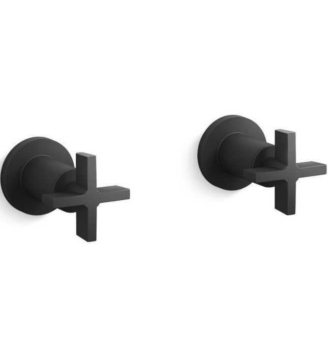 Tay cầm vòi bồn tắm màu Nickel Kallista P24508-CR-BN