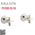 Tay cầm vòi bồn tắm âm tường màu Nickel Kallista P24508-CR-SN