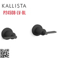 Tay cầm vòi bồn tắm âm tường màu đen Kallista P24508-LV-BL