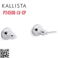 Tay cầm vòi bồn tắm âm tường màu Chrome Kallista P24508-LV-CP