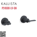Tay cầm vòi bồn tắm âm tường màu xanh đen Kallista P24508-LV-GN