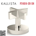 Tay gạt chuyển hướng gắn bồn Nickel Kallista P24614-CR-SN