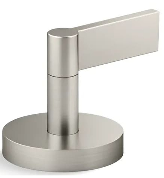 Tay gạt chuyển hướng gắn bồn màu đen Kallista P24614-LV-BL