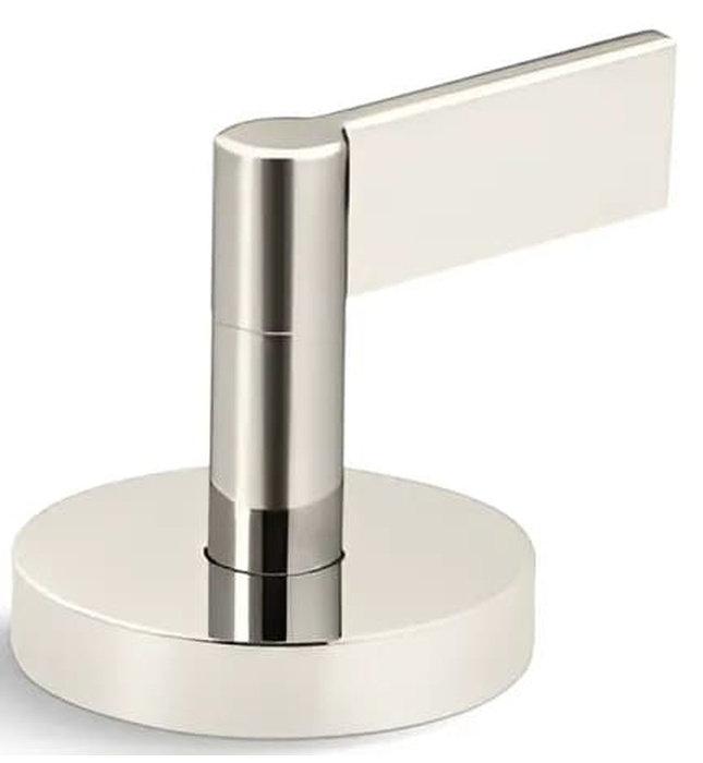 Tay gạt chuyển hướng gắn bồn màu đen Kallista P24614-LV-BL