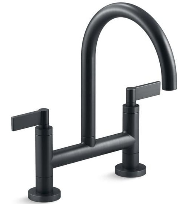 Vòi chậu rửa bát nóng lạnh Nickel Kallista P25202-LV-AD