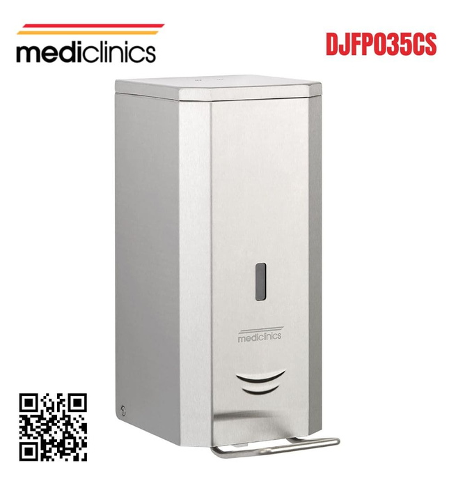 Hộp đựng xà phòng tạo bọt treo tường đòn bẩy Mediclinics DJFP035CS