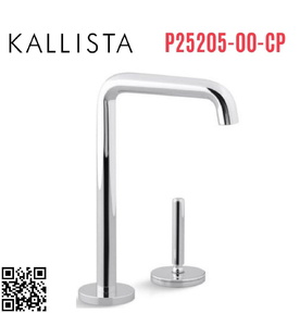 Vòi chậu rửa bát lạnh màu Chrome Kallista P25205-00-CP