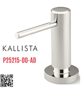 Lọ đựng xà phòng màu Nickel Kallista P25215-00-AD