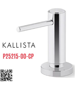 Lọ đựng xà phòng màu Chrome Kallista P25215-00-CP