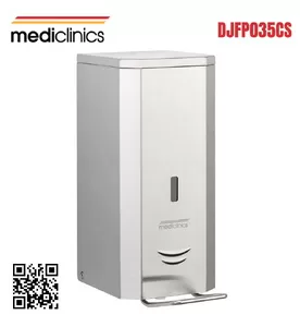 Hộp đựng xà phòng tạo bọt treo tường đòn bẩy Mediclinics DJFP035CS