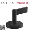 Tay gạt chuyển hướng gắn bồn xanh đen Kallista P24614-LV-GN