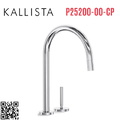 Vòi chậu rửa bát dây rút màu Chrome Kallista P25200-00-CP