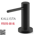 Lọ đựng xà phòng màu đen Kallista P25215-00-BL
