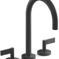 Vòi bồn tắm 3 chân cổ ngỗng Nickel Kallista P25520-LV-SN