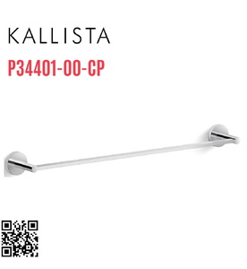 Thanh treo khăn đơn 24" màu Chrome Kallista P34401-00-CP