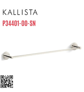 Thanh treo khăn đơn 24" màu Nickel Kallista P34401-00-SN