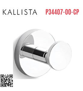 Móc treo tường đơn màu Chrome Kallista P34407-00-CP