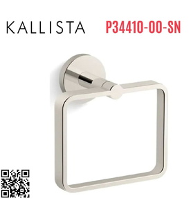 Vòng treo khăn màu Nickel Kallista P34410-00-SN