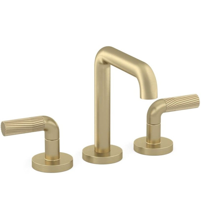 Vòi chậu rửa mặt 3 chân thân cao Nickel Kallista P40876-LV-SN