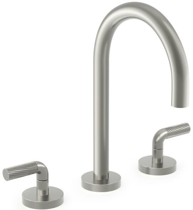 Vòi chậu rửa mặt 3 chân cổ ngỗng Chrome Kallista P40877-LV-CP