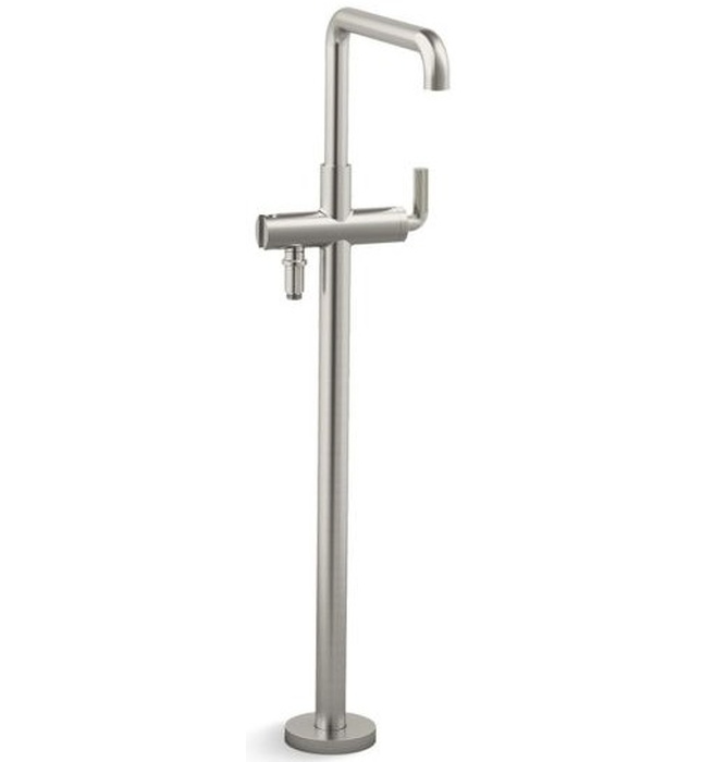 Vòi bồn tắm gắn sàn 1 lỗ nóng lạnh màu Chrome Kallista P40883-00-CP