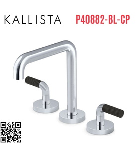 Vòi bồn tắm thân cao nóng lạnh Chrome Kallista P40882-BL-CP
