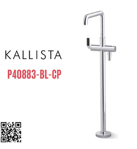 Vòi bồn tắm gắn sàn 1 lỗ nóng lạnh màu Chrome Kallista P40883-BL-CP