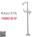 Vòi bồn tắm gắn sàn 1 lỗ nóng lạnh màu Chrome Kallista P40883-00-CP