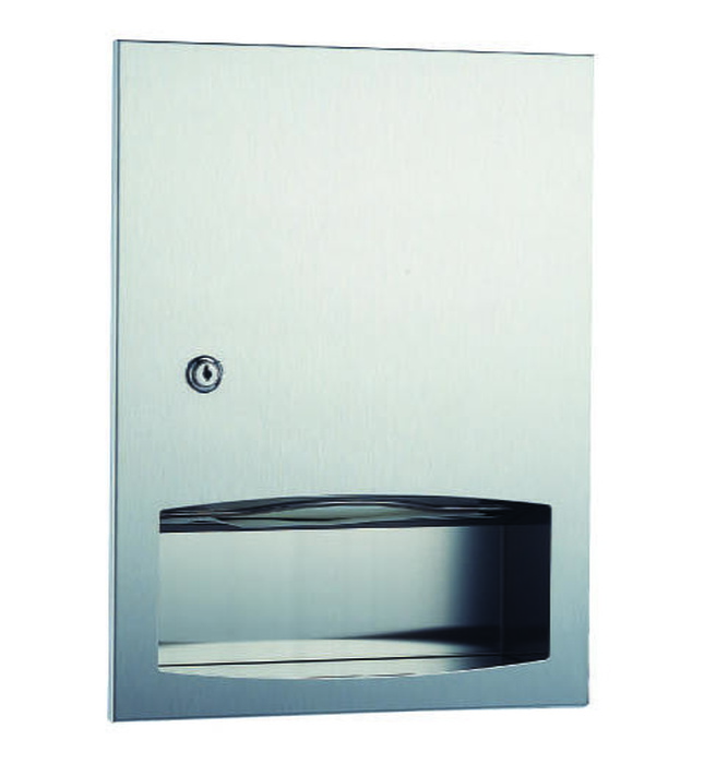 Hộp đựng khăn giấy âm tường Mediclinics DTE0020CS