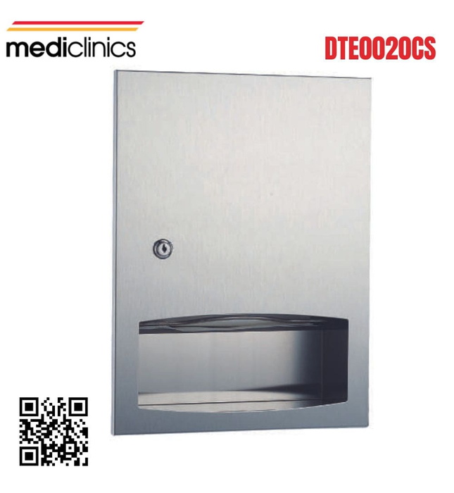 Hộp đựng khăn giấy âm tường Mediclinics DTE0020CS