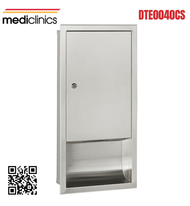 Hộp đựng khăn giấy âm tường Mediclinics DTE0040CS