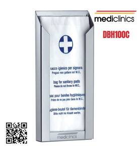 Hộp đựng túi vệ sinh làm bằng thép Mediclinics DBH100C